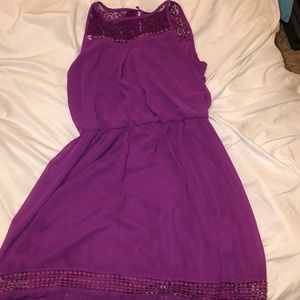 Purple Breathable dress